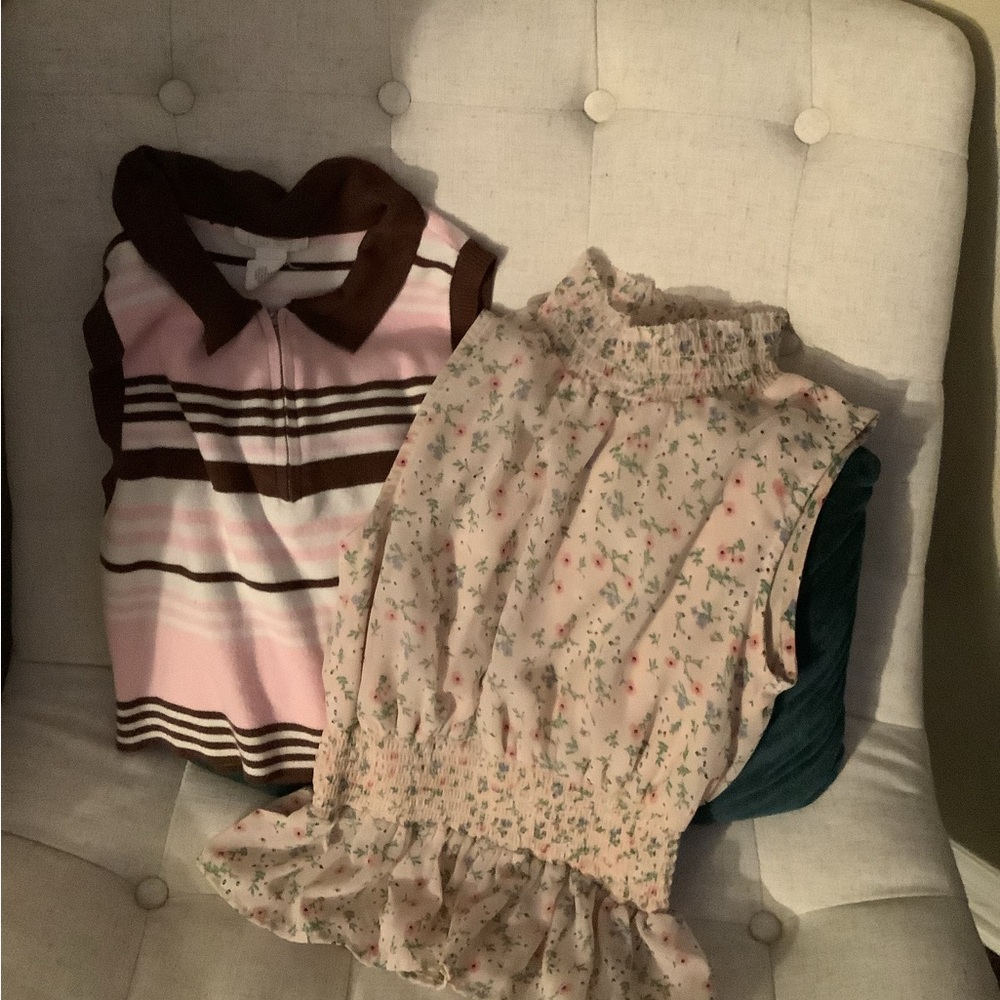 2 girls tops